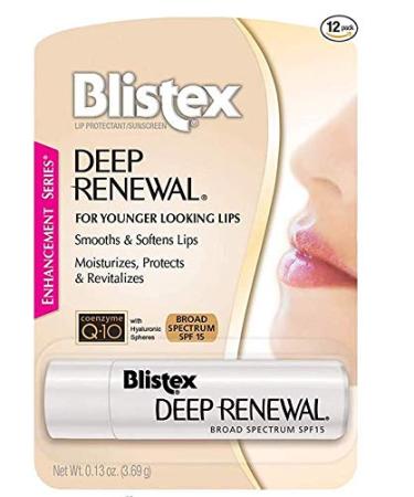 Blistex Deep Renewal Anti-Aging Treatment Lip Protectant/Sunscreen SPF 15 .13 oz (3.69 g)