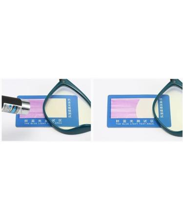 PARWANA Anti Eye Strain Computer Readers - Oversized Blue Light Blocking Cat-Eye Glasses +100 E1 - Buy Online on GoSupps.com