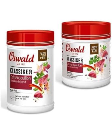 Oswald Bouillon de b uf sp cial ( la mani re suisse) 600 g - P te de bouillon de viande concentr ar me fort de b uf pour affiner le riz les plats les pommes de terre - Buy Online on GoSupps.com