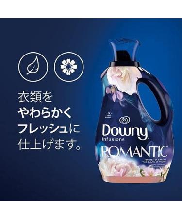 Downy Infusions White Tea & Peony Fabric Conditioner 56 fl oz - Buy Online on GoSupps.com