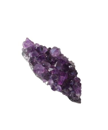 Natural Magic Natural Crystal Raw Stone Purple Quartz Gemstone Amethyst Cluster Crystal Cave Home Decoration ZJGIDTEM (Size : 3-4cm)