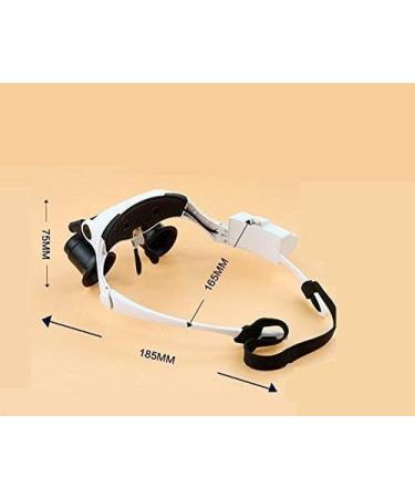 Portable 10X 15X 20X 25X LED Double Eyes Wear Magnifier Jeweler Watch Clock Repair Magnifier Made in China - Buy Online on GoSupps.com