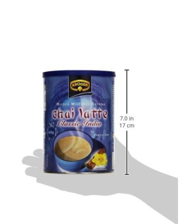 KR GER Chai Latte Classic India Type - Vanilla Cinnamon (Pack of 6 x 450g) | International Shipping Available - Buy Online on GoSupps.com