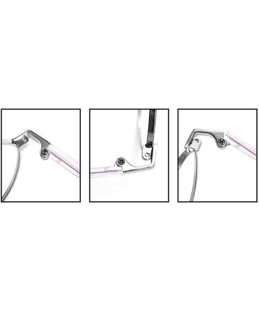 Jingyun Metal Glasses Replacement Arms - Durable Temple Frame for Adults - J07 - Buy Online on GoSupps.com