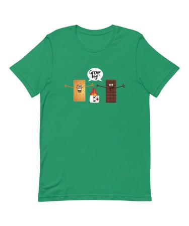 Funny Group Hug Smores Chocolate Marshmallow Unisex t-Shirt L Kelly