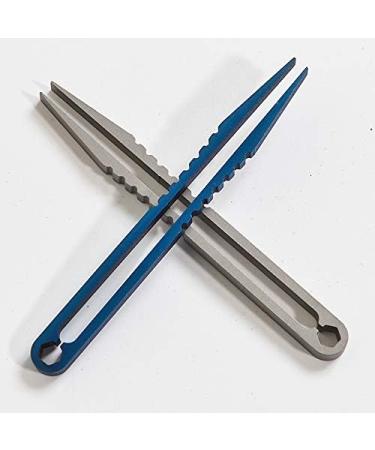 Mini Tweezers Set - Portable 2-Piece Alloy Tweezers for Precision & Travel | International Shipping Available - Buy Online on GoSupps.com