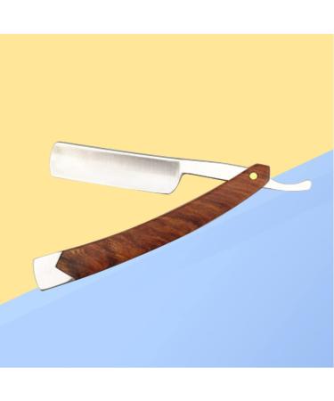 Beaupretty Professional Stainless Steel Razor Set for Men - 3pcs Old-Fashioned Manual Hairdresser Razor & Metal Spatula for Face Care - Buy Online on GoSupps.com