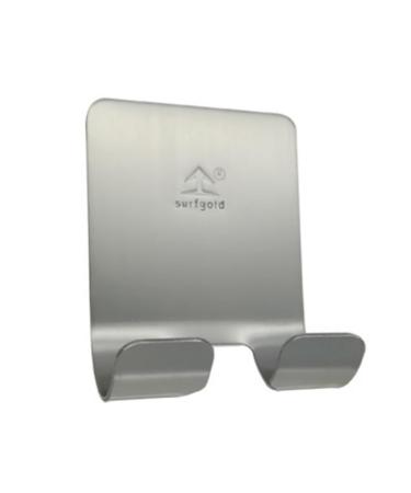 Alipis 4pcs 304 Stainless Steel Plug Holder Impact Free Shaving Hanger Stainless Steel Coat Hanger
