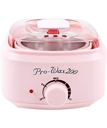 Aoonar Wax Warmer Heater Wax Hair Removal Waxing Kit Wax Dpilation Set (110V US Plug Light Pink+100G Beans+10Pcs Sticks) - Buy Online on GoSupps.com