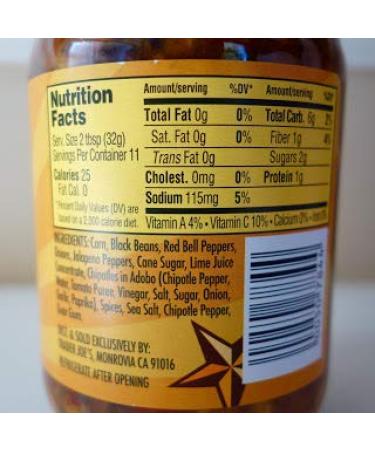 Trader Joe's Cowboy Caviar Salsa 13 oz (Pack of 3) - Corn, Black Beans & Pepper Mix - Buy Online on GoSupps.com