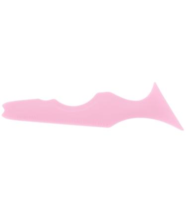 Baluue Eyeliner Stencil Silicone Wing Eyeliner Stencil Reusable Makeup Tool for Eyelash Shield/Lip Line/Eyebrow Shaping Pink