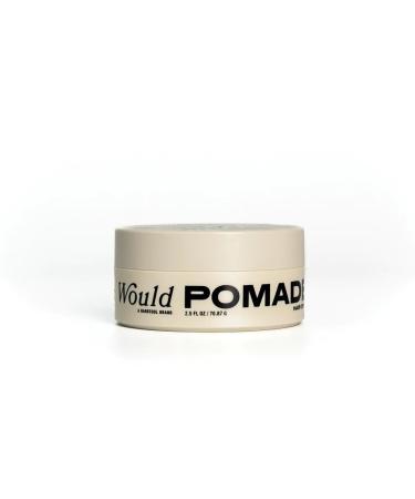 Buy Would Pomade Hair Cream for Men - 2.5 Oz | Natural Styling Matte Finish Medium Hold Lightweight Flake-Free - Buy Online on GoSupps.com