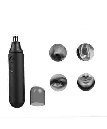 Buy 1PC Stainless Steel Nose Hair Trimmer & Ear Hair Remover - Waterproof Dual Edge Blades Mute Motor Cleaning Brush | International Shipping Available - Buy Online on GoSupps.com