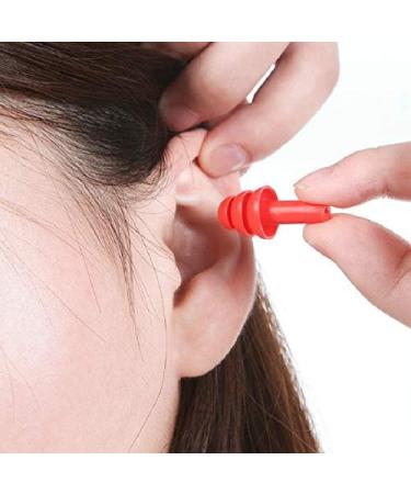 Ear Plugs Soundproof earplugs snoring Sleep Silent Earmuffs Noise Reduction for Dormitory 3 Pairs (Orange Blue red) Ear Plugs - Buy Online on GoSupps.com