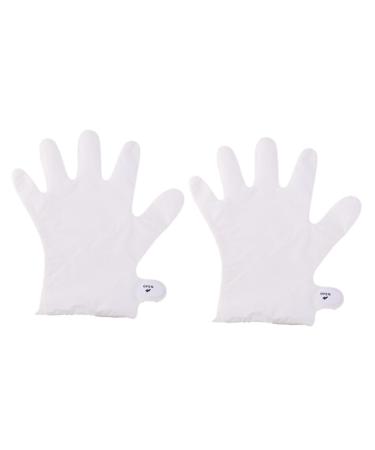 Ipetboom 6 Pairs Cream Gloves Exfoliating Mask Foot Cream White Hand