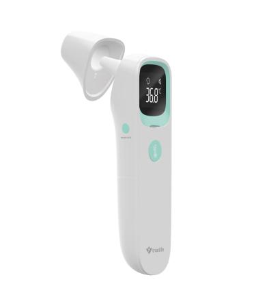 Truelife Care Q9 Digital fever thermometer ear 3 modes accurate contactless thermometer infrared contactless stir thermometer with LCD display for baby children adults quick measurement