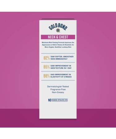 Gold Bond Ultimate Firming Neck & Chest Cream 2 Oz (Pack of 2) | Gold Bond 2 Ounce Set - Buy Online on GoSupps.com
