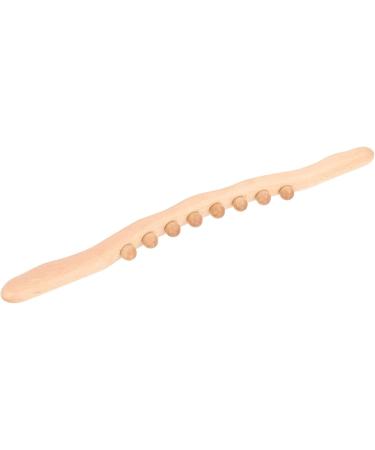 Guasha Wooden Stick | Hand Massage Tool for Lymphatic Drainage & Relaxation - Ideal for Neck & Back - Buy Online on GoSupps.com