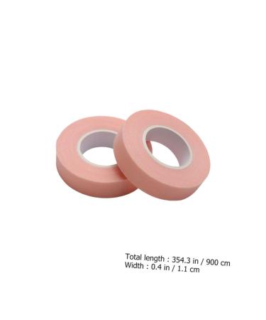 MAGICLULU 12 Rolls Eyelash Tape Colored Duct Tape Coloured Tape Adhesive Lash Tape Barrier Tape Green Duct Plumbing Tools Beauty Salon Strip Cosmetic Non-woven Tape Pink Sensitive - Buy Online on GoSupps.com
