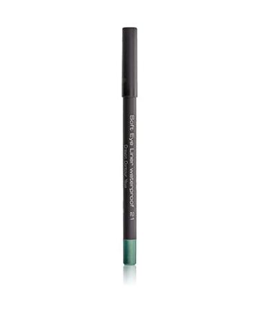 Artdeco Soft Eyelin Waterproof - creamy kajalstift waterproof long -lasting eye liner with high opacity - 1 x 1.2 g 21 - Shiny Light Green