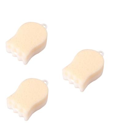 3 Pieces Mesh Pouf Bath Ball Bath Washer Loofah Shower Sponge Soft Mesh Stool Bath Sponge for Toddlers Bath Accessories Hair Washing Sponge Bath Utensils Original Design Bath Flower