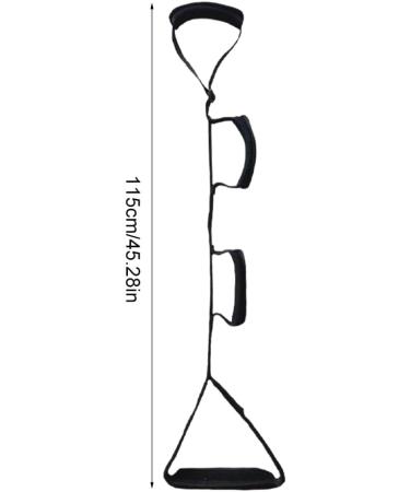 Leg Lifter Strap Foot Lifter & Hand Grip Mobility Lift Leg Raiser Aids for Elderly Handicap Disability Pediatrics 45 Mobility Aids for Wheelchair Bed Car Couch Hip & Knee Replacement(Black) - Buy Online on GoSupps.com