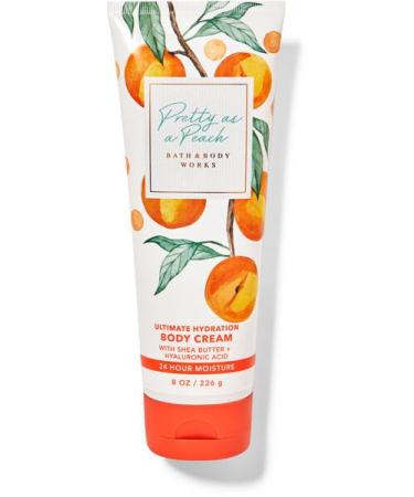 Pretty As A Peach (Ultimate Hydration) Body Cream (8oz) with Shea butter+Coconut oil