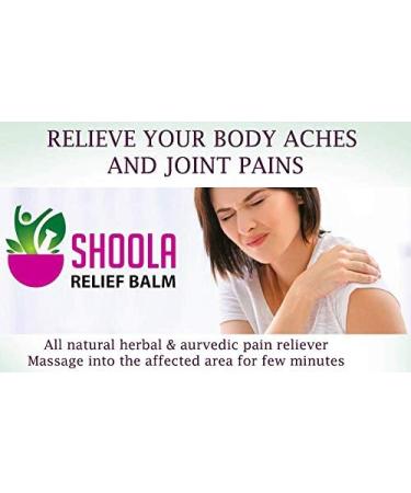 Organic Herbal Healing Pain Relief Balm for Migraine, Arthritis, Muscle Pain, Menstrual Cramps - 100% Natural - Buy Online on GoSupps.com