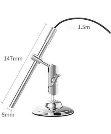 720P HD Earwax Removal Endoscope with 8 LED Lights for Clear Visibility - Buy Online on GoSupps.com
