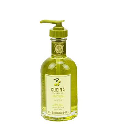 Cucina Hand Soap Set (Coriander and Olive Tree) - 200ml & 1L Refill - Buy Online on GoSupps.com