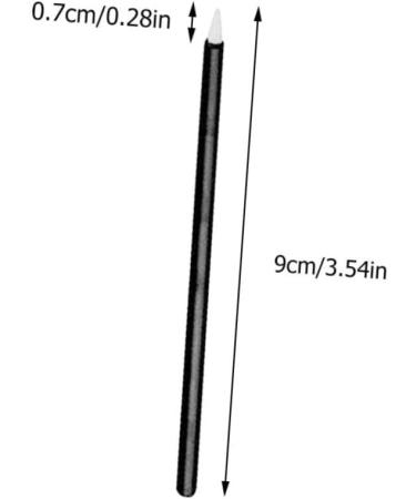 LALAFINA 100pcs Disposable Eyeliner Makeup Disposable Lip Fiber Eyeliner Head Mascara 1 count (Pack of 1) Black - Buy Online on GoSupps.com