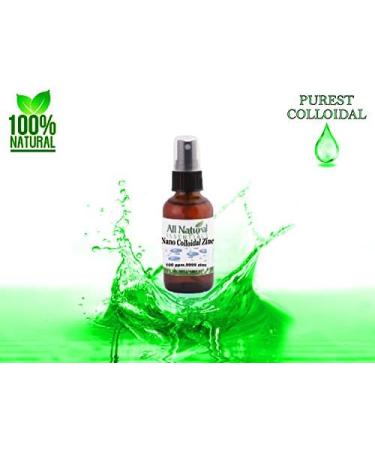 Colloidal Zinc Liquid Supplement 2oz Bottle - Nano 240ppm Immune Booster | Highly Absorbable & Kosher Zinc for Adults, Men, Women & Kids - Buy Online on GoSupps.com