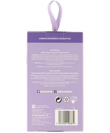 Sunday Rain Sleep Easy Beauty Rest Duo Lavender Scented Vegan and Cruelty Free Pamper Set 13g Pulse Point Balm 90ml Pillow Mist - Buy Online on GoSupps.com