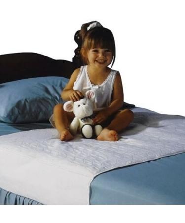 Saddle Style Reusable Waterproof Bed Pad - Made in America (34" X 36")- 2 Pack 34x36 Inch (Pack of 2)