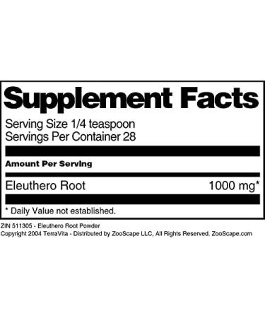 Eleuthero Root Powder (1 oz ZIN: 511305) - 3 Pack - Buy Online on GoSupps.com