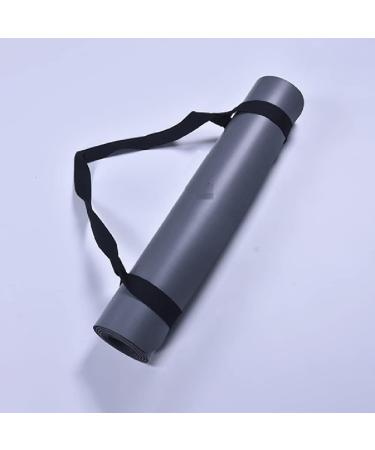 Adjustable Yoga Mat Carrying Strap - 2Pcs Portable Sling for Men and Women, Black - Buy Online on GoSupps.com