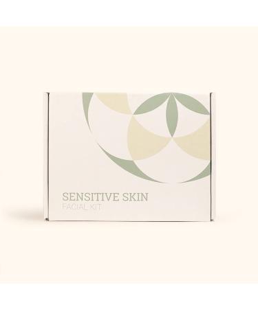 Herb N Eden - Sensitive Skin Facial Kit - Cleanse Mask Tone & Moisturize - Natural Ingredients & Essential Oils - Made in USA - 5 Product Set includes Wash Toner Serum Mask Sisal - Buy Online on GoSupps.com