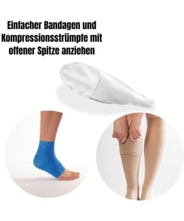 Buy Olanmarp Donning Aid for Compression Stockings - Open Toe Double Pack (2 Pieces) - International Shipping Available - Buy Online on GoSupps.com