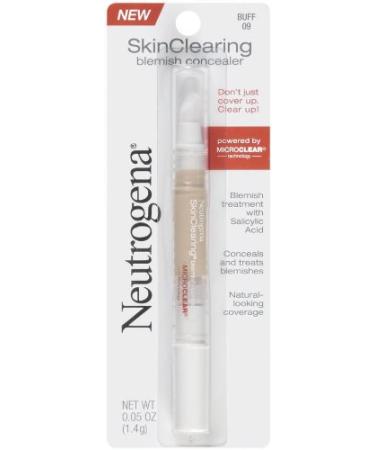 Neutrogena Skinclearing Blemish Concealer Buff 09 .05 Oz. (Pack of 2)