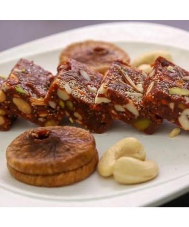 Rakhi Diwali Special (Anjeer Barfi with Dry Fruits) Gift Hamper for Brother Sister Delicious Indian Traditional Sweets Best Gift For All Occasions Treat For Family & Friends Sold By Kidzbuzz (300g) - Buy Online on GoSupps.com