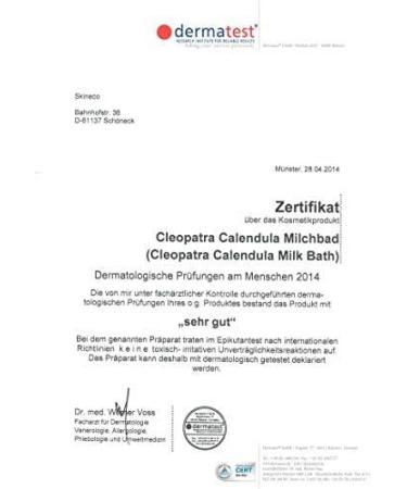 Skineco Cleopatra Milk Bath | Sustainable Bath Additive with Calendula & Goat Milk | Feel-good Bath for Sensitive Skin | Relaxation Bath | Care Bath | Handmade Natural Cosmetics | for Skin Care - Buy Online on GoSupps.com