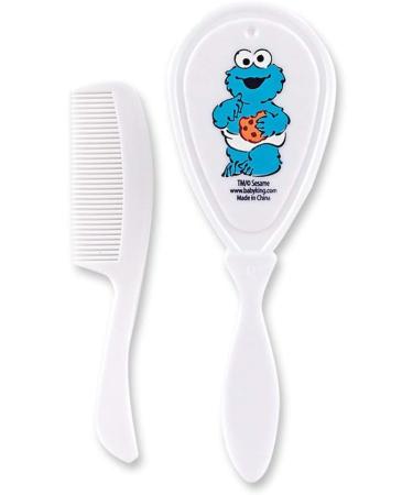 Sesame Beginnings Baby Brush & Comb Set - Newborn to Toddler Grooming Kit - 2 Pack Elmo and Cookie Monster - Ideal for Home and Travel - Buy Online on GoSupps.com