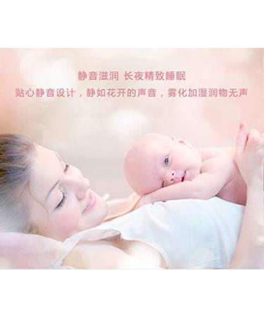 Smart Frog Mini Humidifier Portable Small Light with USB Cold Mist Silent Safe Automatic Shutoff Easy to Clean for Bedroom Baby Room Office Car (Pink) - Buy Online on GoSupps.com