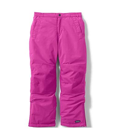 Lands' End Kids Squall Waterproof Iron Knee Winter Snow Pants 10 Verbena