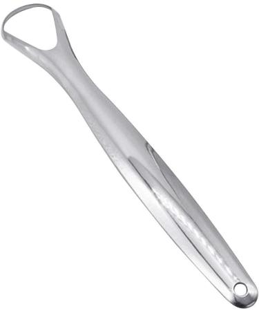 Stainless Steel Tongue Scraper - Effective Oral Care for Bad Breath | Tongue Cleaning Tool - Buy Online on GoSupps.com
