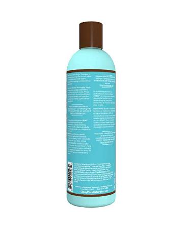 OKAY Argan Shampoo for All Hair Types | Hydrate Restore & Smooth Hair with Coconut Almond & Aloe Vera | Paraben Silicone & Sulfate Free | 12 oz - Buy Online on GoSupps.com