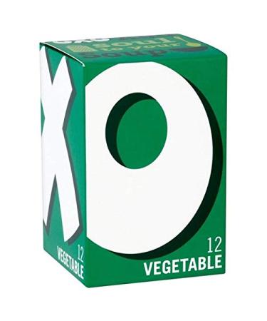 4X Oxo 12 Vegetable Stock Cubes 71g