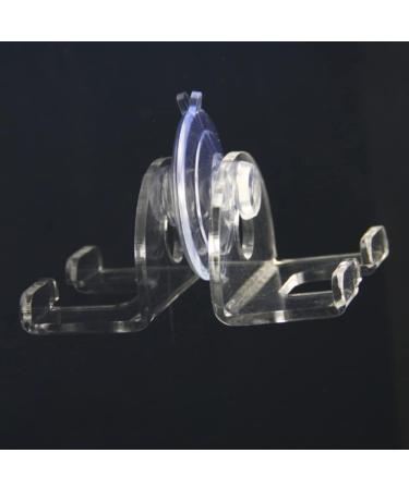 Eachpt Razen Bracket Shower - No Drilling Razor Holder Hook | Multi-Purpose Self-Adhesive Acrylic Shower Storage - 2-Piece Set - Buy Online on GoSupps.com