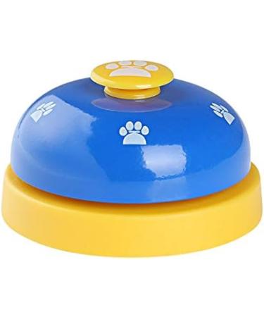 Zingking Pet Training Bells for Dogs & Cats - 2 Pack Potty Training Door Bells | Large Button & Cat Paw Design (Pink & Blue) - Buy Online on GoSupps.com