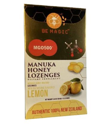 Manuka Honey + Lemon Lozenges 15